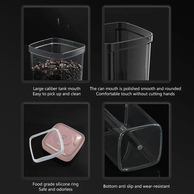 Press Pump Vacuum Seal Canister 1000Ml