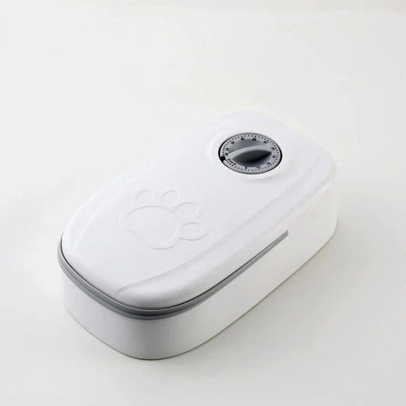 Programmable Timed Pet Food Dispensing Station