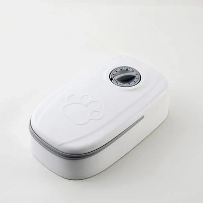 Programmable Timed Pet Food Dispensing Station