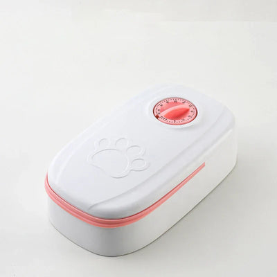 Programmable Timed Pet Food Dispensing Station