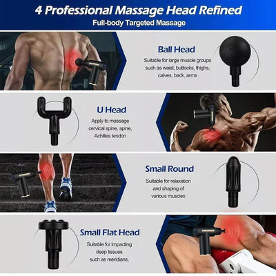 Quiet Handheld Muscle Relief Vibration Therapy Gun