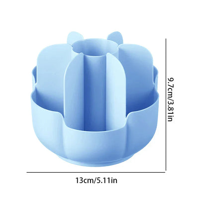 Rotating Makeup Brush Holder Organizer