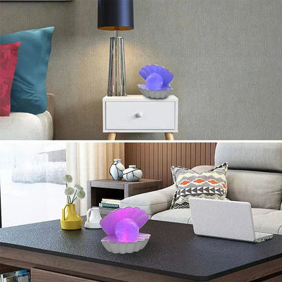 Shell Shaped Pearl Projector Night Light
