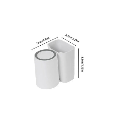 Single Toothbrush Mouthwash Cup Holder Set