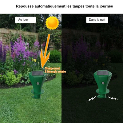 Snake Rodent Repeller Ultrasonic Solar Powered Spike