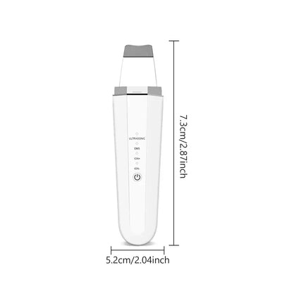 Ultrasonic Skin Scrubber Spatula