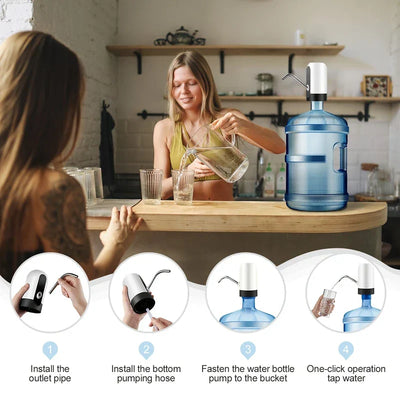 Water Jug Pump Dispenser – Universal Manual Hand Pump