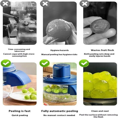 Electric Fruit Peeler – Portable Automatic Peeling Machine